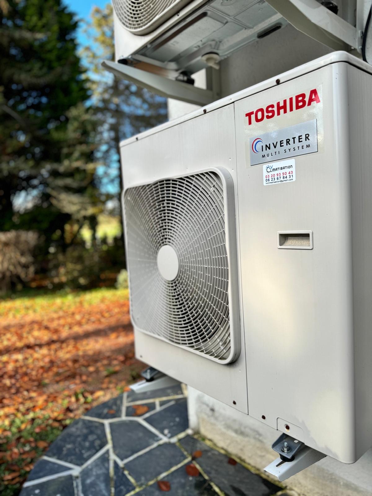 Pose de climatiseur extérieur à Merville