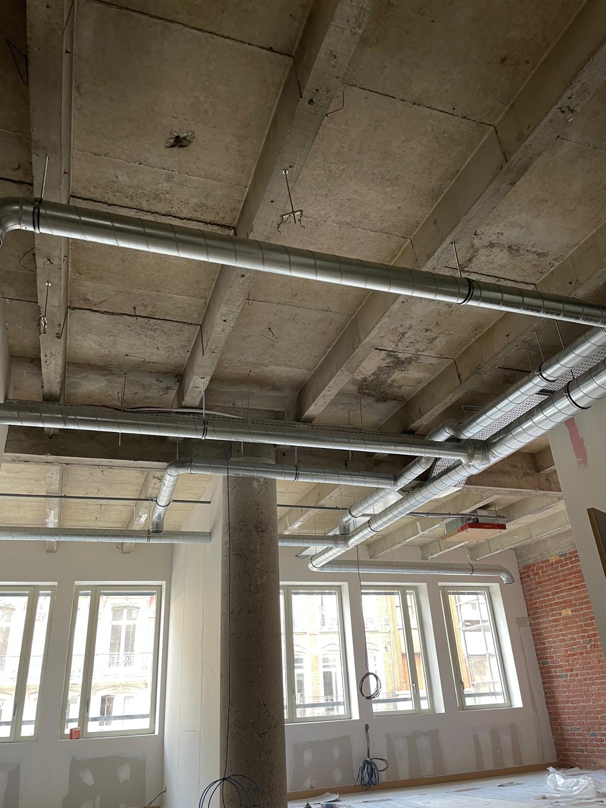 Installation de ventilation à Lille